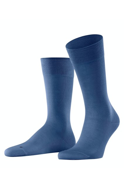 FALKE pánske ponožky  Sensitive Malaga New - saphire (Farba saphirre-6055, Veľkosť 47-50)
