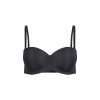 HUBER podprsenka Bandeau  Bra Selection B25 - black (Farba black-7665, Veľkosť 90 B)