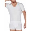 HUBER pánske V-tričko krátky rukáv Cool Cotton (Farba white-0508, Veľkosť XXL)
