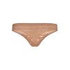 SKINY dámske nohavičky Tanga Bamboo Lace B25 - bronze (Farba bronze-3297, Veľkosť 42)