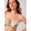 SKINY podprsenka vystužená Cotton Lace (Farba garden flowers-s415, Veľkosť 85 C)