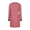 SKINY dámska nočná košeľa dlhý rukáv Night In Skiny WX - pinktopaz flowers (Farba pinktopaz flowers-s491, Veľkosť 42)