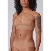 SKINY podprsenka s vyberateľnými výstužami Bamboo Lace B25 - bronze (Farba bronze-3297, Veľkosť 42/C-D)