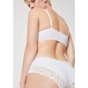 SKINY dámske panty 2-balenie Cotton Lace Essentials B25 - white (Farba white-0500, Veľkosť 42)
