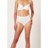 HUBER dámske nohavičky Tanga 2-balenie Micro 2Pack B25 - white (Farba white-0500, Veľkosť 46)
