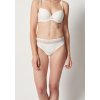 HUBER dámske nohavičky do pása Micro Lace B25 - ivory (Farba ivory-0609, Veľkosť 46)