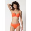 HUBER Dámska push-up podprsenka Micro Lace (Farba almost orange-h214, Veľkosť 85 B)