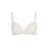 HUBER podprsenka výstužená Micro Lace B25 - ivory (Farba ivory-0609, Veľkosť 90 D)