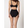 HUBER dámske nohavičky vysoký pás Perfect Shape B25 - black (Farba black-7664, Veľkosť 48)