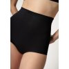 HUBER dámske panty vysoký pás Perfect Shape B25 - black (Farba black-7664, Veľkosť 48)