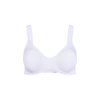 HUBER podprsenka s kosticami Bra Selection B25 - white (Farba white-0500, Veľkosť 95 D)