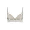 HUBER podprsenka vystužená Micro Ornament B25 - ivory (Farba ivory-0609, Veľkosť 90 D)