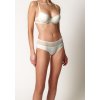 HUBER dámske panty Micro Ornament B25 - ivory (Farba ivory-0609, Veľkosť 46)