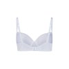 HUBER podprsenka Push-Up Traditional Lace B25 - white (Farba white-0500, Veľkosť 95 C)