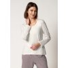 HUBER dámske tričko dlhý rukáv Mix & Match W24 - whisper white (Farba whisper white-h212, Veľkosť 38)