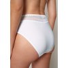 HUBER dámske nohavičky Maxi Traditional Lace B25 - white (Farba white-0500, Veľkosť 48)