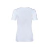 HUBER dámske tričko krátky rukáv Cotton Fine Rib B25 - white (Farba white-0500, Veľkosť 52)