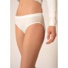 HUBER dámske nohavičky Midi Cotton Fine Rib B25 - white (Farba white-0500, Veľkosť 50)