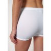 HUBER dámske nohavičky Maxi s krátka noha Cotton Fine Rib B25 - white (Farba white-0500, Veľkosť 52)