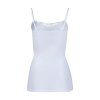 HUBER dámske tielko so špagetovými ramienkami Cotton Embroidery B25 - white (Farba white-0500, Veľkosť 46)