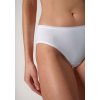 HUBER dámske nohavičky Midi 2-balenie Cotton 2Pack B25 - white (Farba white-0500, Veľkosť 50)