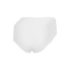 HUBER dámske nohavičky Midi 4-balenie Cotton 4Pack B25 - white (Farba white-0500, Veľkosť 50)