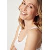 HUBER dámske tielko Soft Modal B25 - white (Farba white-0500, Veľkosť 48)