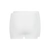 HUBER dámske nohavičky Maxi krátka noha 2-balenie Cotton 2Pack Fine Rib B25 - white (Farba white-0500, Veľkosť 52)