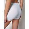 HUBER dámske nohavičky Maxi krátka noha 2-balenie Cotton 2Pack Fine Rib B25 - white (Farba white-0500, Veľkosť 52)