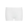 HUBER dámske nohavičky Maxi krátka noha 2-balenie Cotton 2Pack Fine Rib B25 - white (Farba white-0500, Veľkosť 52)