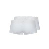 SKINY dámske panty 2-balenie Cotton Lace Essentials B25 - white (Farba white-0500, Veľkosť 42)