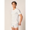 SKINY pánske tričko krátky rukáv Cotton Fresh B25 - white (Farba white-0500, Veľkosť XXL)