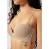 SKINY podprsenka bandeau bez kostice Micro Essentials B25 - beige (Farba beige-2409, Veľkosť 85 B)