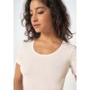 SKINY dámske body s krátkym rukávom Cotton Bodies B25 - white (Farba white-0500, Veľkosť 42)