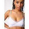 SKINY podprsenka mäkká s vyberateľnými výstužami Classicotton B25 - white (Farba white-0500, Veľkosť 44/C-D)