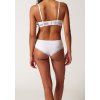 SKINY dámske panty Cheeky 2-balenie Classicotton B25 - white (Farba white-0500, Veľkosť 42)
