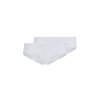SKINY dámske panty Cheeky 2-balenie Classicotton B25 - white (Farba white-0500, Veľkosť 42)