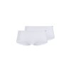SKINY dámske panty 2-balenie Classicotton B25 - white (Farba white-0500, Veľkosť 44)