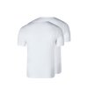SKINY pánske V-tričko krátky rukáv 2-balenie Shirt Multipack B25 - white (Farba white-0500, Veľkosť XXL)