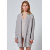 HUBER dámsky župan 24-Hours Lounge B25 - grey (Farba grey-8268, Veľkosť 44/46)