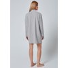 HUBER dámsky župan 24-Hours Lounge B25 - grey (Farba grey-8268, Veľkosť 44/46)