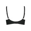 HUBER podprsenka nevystužená Bra Selection BX - black (Farba black-7665, Veľkosť 75 D)