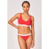 SKINY podprsenka vyberateľné výstuže Modal Retro B25 - hibiscus (Farba hibiscus-S753, Veľkosť 44)