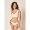 SKINY podprsenka Bustier s vyberateľnými výstužami Micro Essentials B25 - white (Farba white-0500, Veľkosť 44)