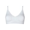 SKINY podprsenka Bustier s vyberateľnými výstužami Micro Essentials B25 - white (Farba white-0500, Veľkosť 44)