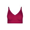 SKINY podprsenka Bustier s vyberateľnými výstužami Micro Essentials S25 - beet red (Farba beet red-S770, Veľkosť 44)