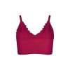 SKINY podprsenka Bustier s vyberateľnými výstužami Micro Essentials S25 - beet red (Farba beet red-S770, Veľkosť 44)