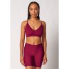 SKINY podprsenka Bustier s vyberateľnými výstužami Micro Essentials S25 - beet red (Farba beet red-S770, Veľkosť 44)