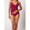 SKINY dámske panty Micro Essentials S25 - beet red (Farba beet red-S770, Veľkosť 42)