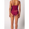 SKINY dámske panty Micro Essentials S25 - beet red (Farba beet red-S770, Veľkosť 42)